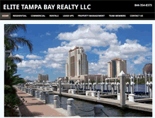 Tablet Screenshot of elitetampabayrealtyllc.com